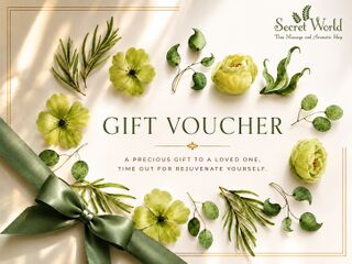 Buy Thai Massage Therapy Gift Voucher Online at Secret World Thai Massage Rose Bay Sydney